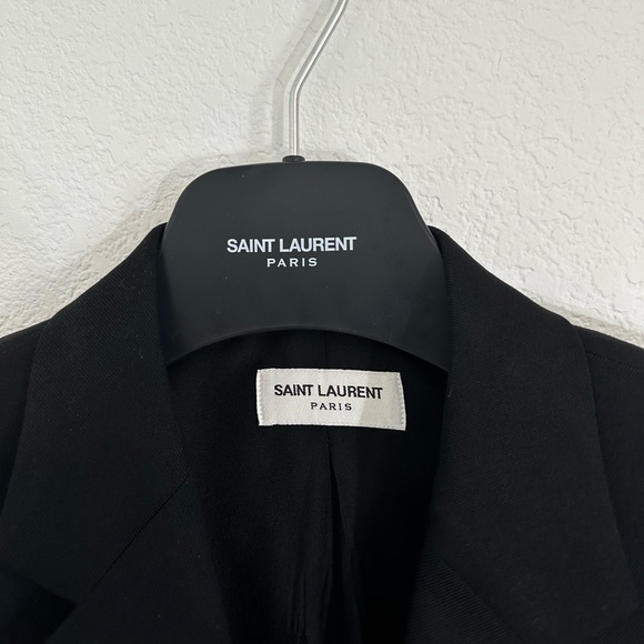 SAINT LAURENT Black single breasted Blazer - Picture 5 of 6